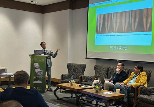 周爾康醫師受邀IMCAS 2023亞洲年會擔任講者與座長