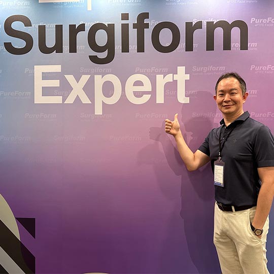 周爾康醫師受邀參與傑出美公司舉辦SurgiformExpert專家會議