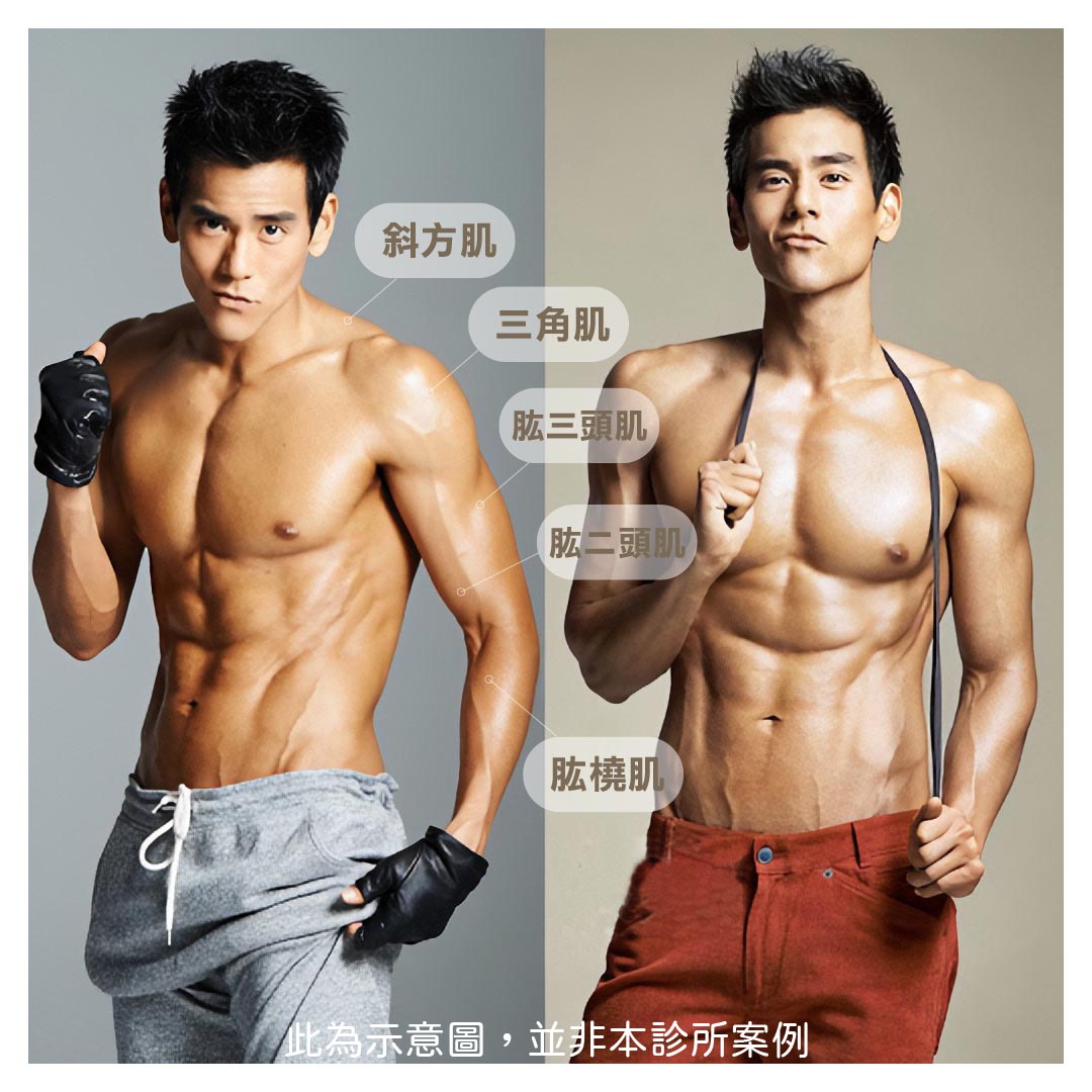 男性手臂雕塑，雕塑迷人手臂線條